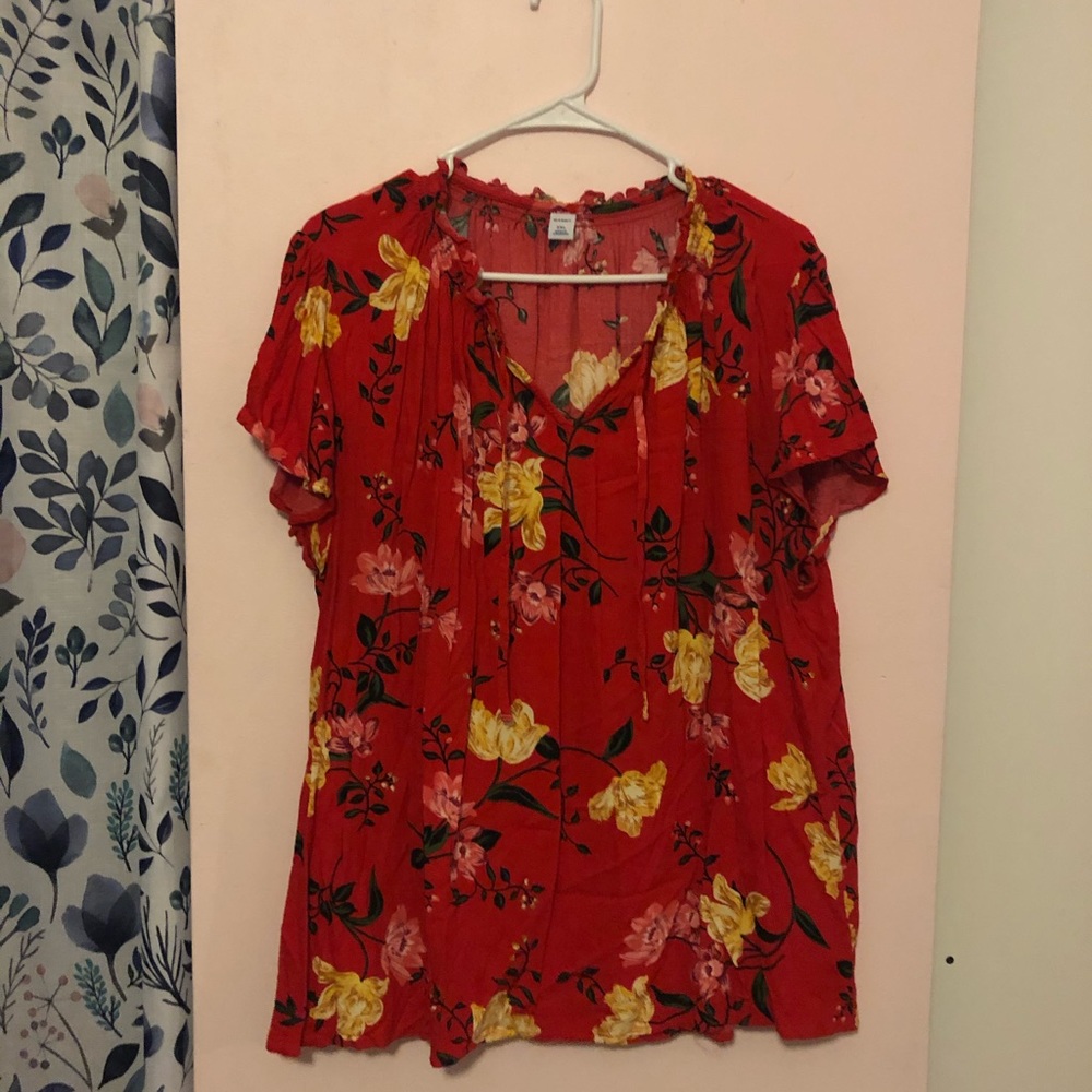 Floral Old Navy Blouse